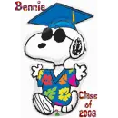 Snoopy Graduation- Bennie