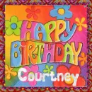 Happy Birthday Groovy Flowers