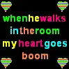 my heart goes boom