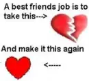 best freinds job