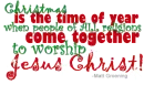 Worship Christmas