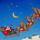 Santa and his Reindeer