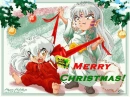 Inuyasha Wish You A Merry Christmas!!!Happy Holidays!!