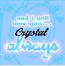 l luv crystal