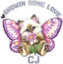 CJ cat with wings