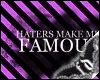 haters make me famous