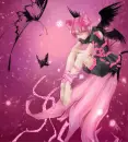 Dark Angel in Pink