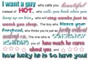 i want a guy
