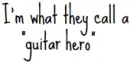 guitar hero