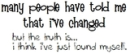 changed