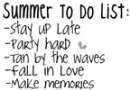 to do list