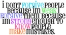 forgive