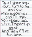 one of these days