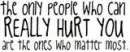 who matter most