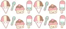 Ice Cream & Cupcakes Background