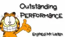 Garfield Outstanding Performance 