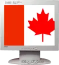 Canadian Flag Scroll