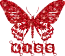 Red Butterfly Kiss