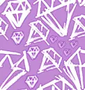 Purple diamonds