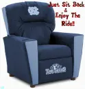 UNC Recliner- Just Sit Back & Enjoy The Ride!
