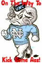 UNC Tarheels Ram- On The Way To Kick Some Ass!