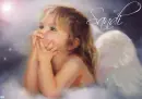 Angel Propped on Hands (little girl)- Sandi