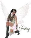 Doll with Butterfly wings