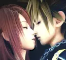 kairi and sora kiss