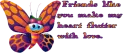 flutterfly~friends, love