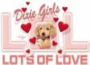 dixie girls with puppy