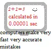 computers make mistakes