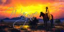 Cowboy Sunset- Wayne