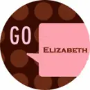 Elizabeth pink and brown