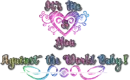 its you and me against the world baby-rainbow