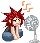 Axel cools off