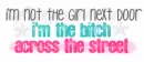 Im The Girl Next Door..