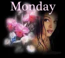 monday. girl