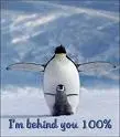 Behind u