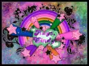 rainbow stars heart