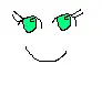 Colorful anime eyes