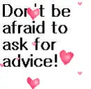 Dont be afraid