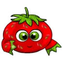 funny strawberry