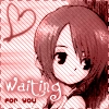 Waiting for him...