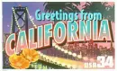 GREETINGS FROM CALIFORNIA