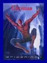 spiderman hanging