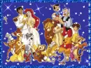 all the disney characters together