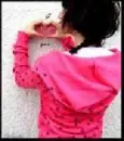 pink heart to