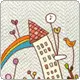 house & rainbow