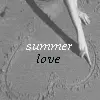 black & white avatar summer love
