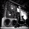black & white avatar  guitar